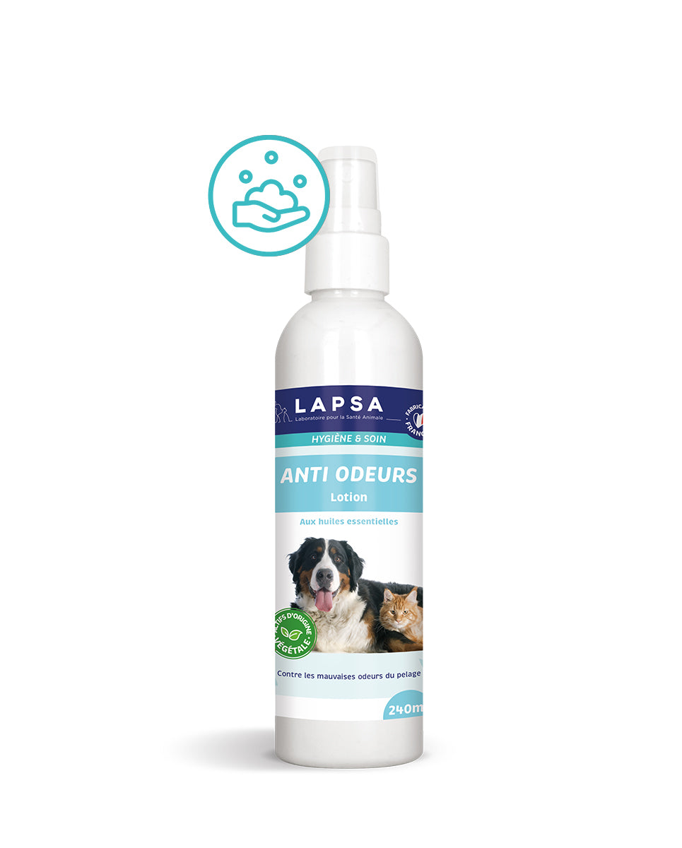 Lotion Anti odeurs pour chien et chat