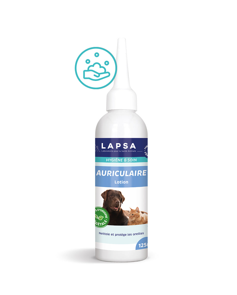 Lotion auriculaire pour chien et chat
