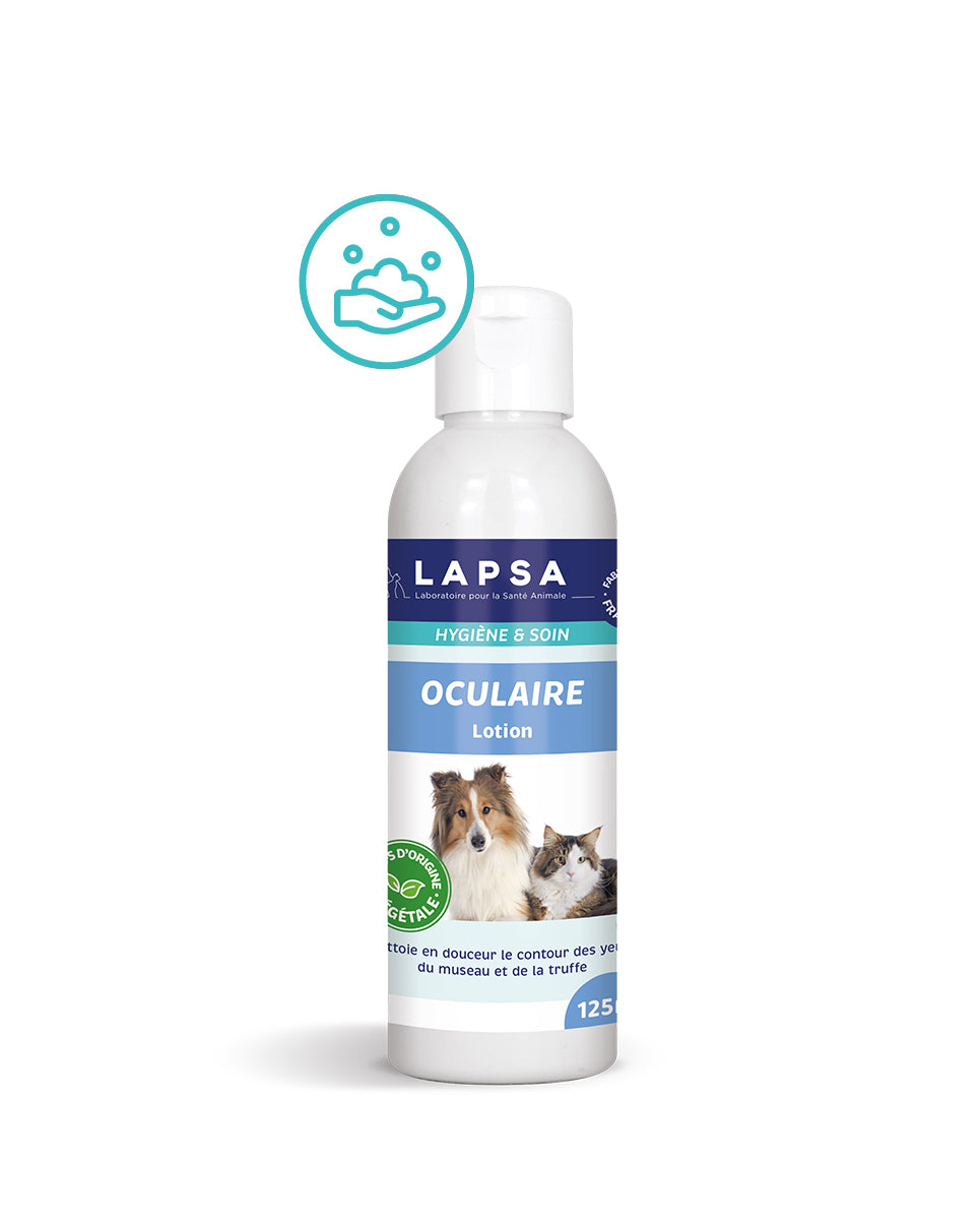 Lotion oculaire pour chien et chat